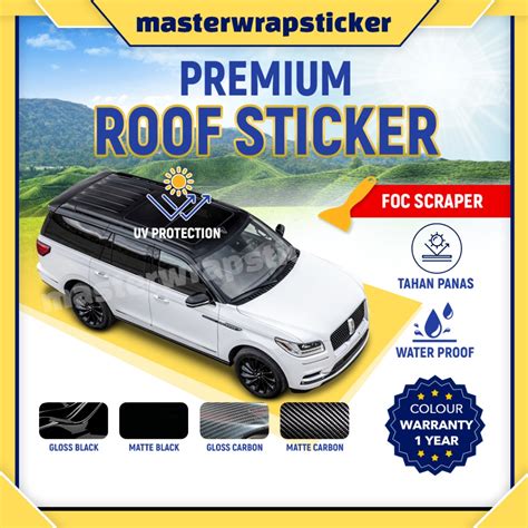 Sticker For Car Roof
