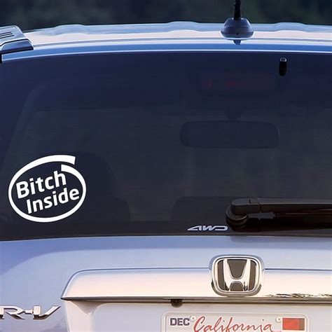 Sticker For Inside Car Window