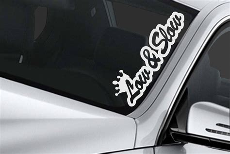 Sticker For Low Car