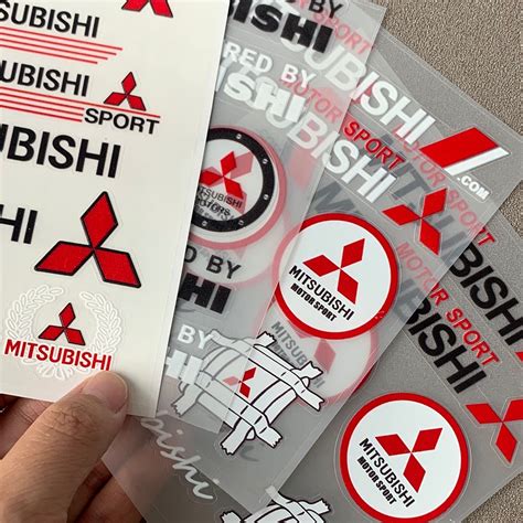 Sticker For Mitsubishi Car