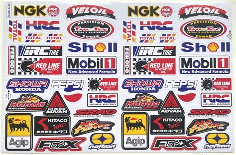Sticker Sponsor Racing