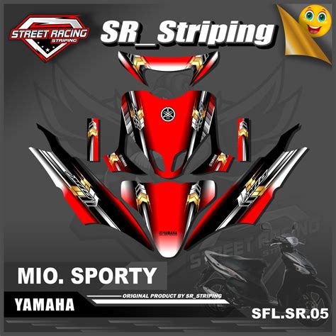 Sticker Variasi Mio Sporty