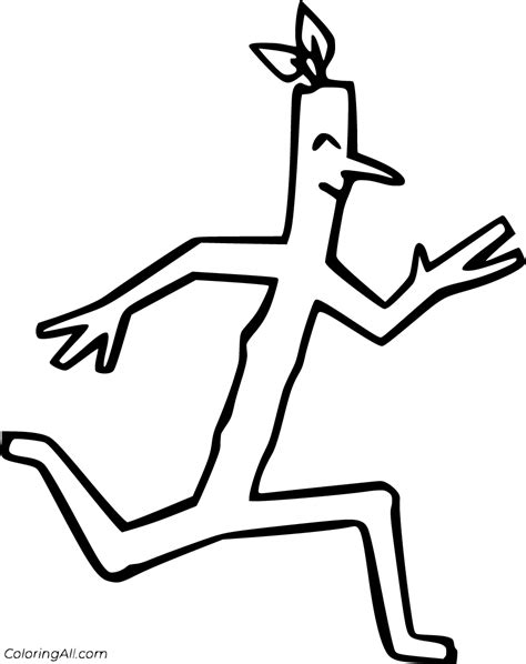 Stickman Coloring Pages