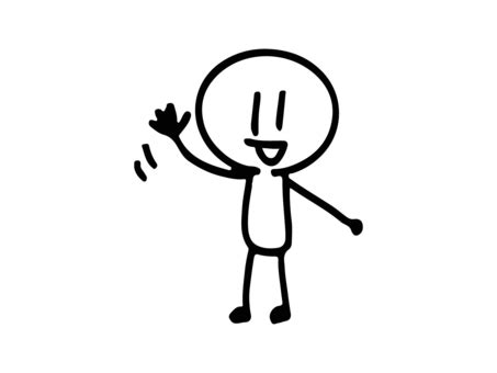 Wave Hello to Engaging Interactions with Stickman Waving Animation