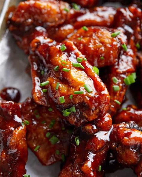 Sticky BBQ Chicken Wings Recipe