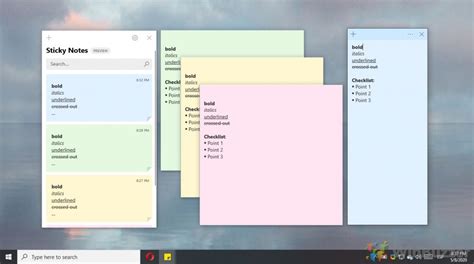 Sticky Notes Desktop