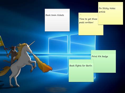 Sticky Notes on Windows 10 Is Simple but Useful