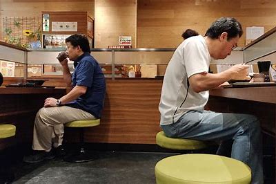Stigma with eating alone in Japan