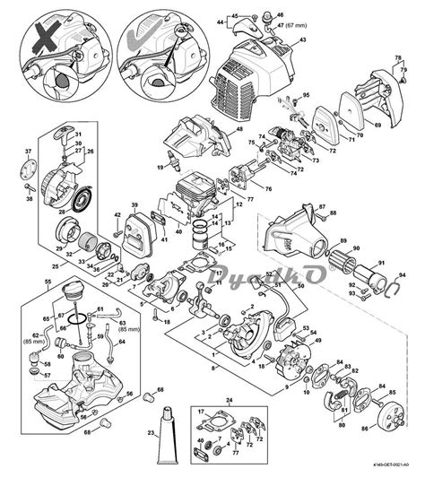 Stihl Fs85: Find The Right Parts With A Detailed Diagram