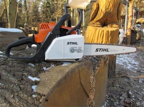 Carving Set 25cm Schwert 1/4 + Kette für Stihl 017 MS 170 Schiene, 65,00