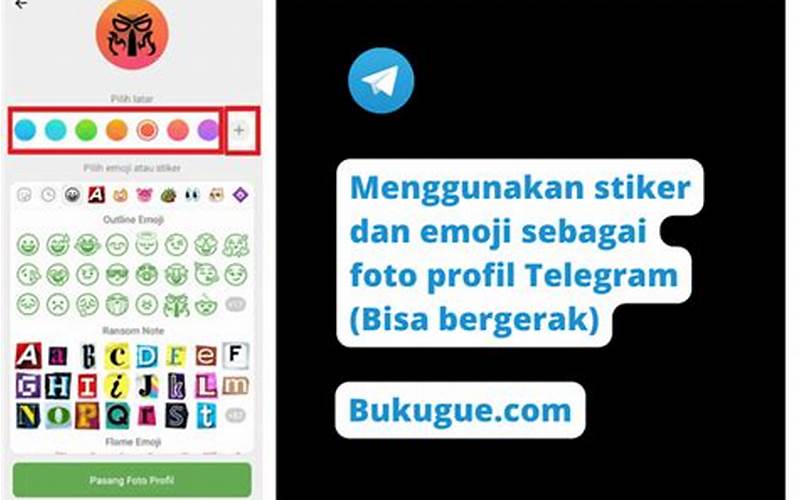Stiker Dan Emoji Di Telegram Pc