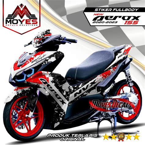 Stiker Abstrak Motor