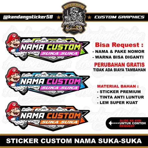 Stiker Bengkel