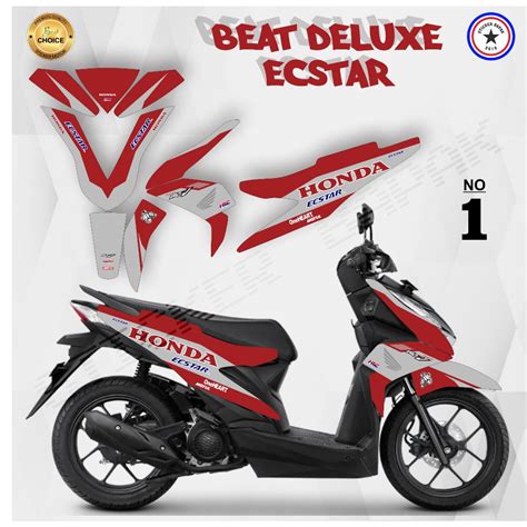 Stiker Body Motor Beat