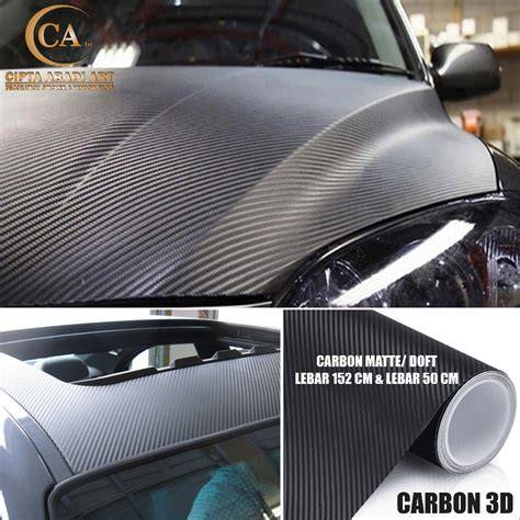 Stiker Carbon Motor