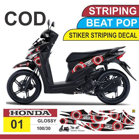 Stiker Doff Motor Beat