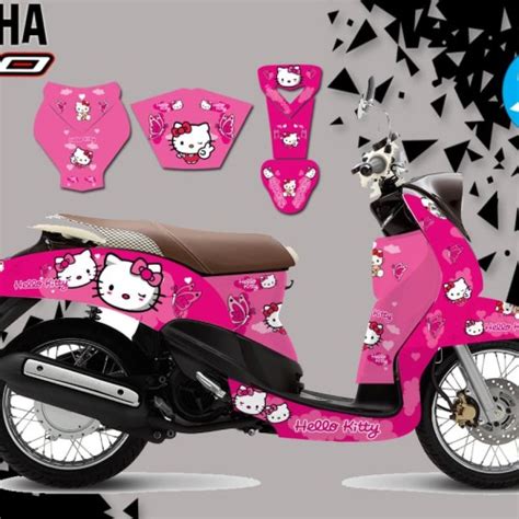Stiker Hello Kitty Untuk Motor