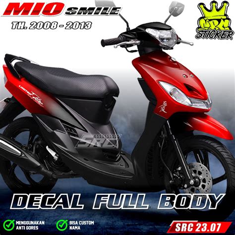 Stiker Mio Smile