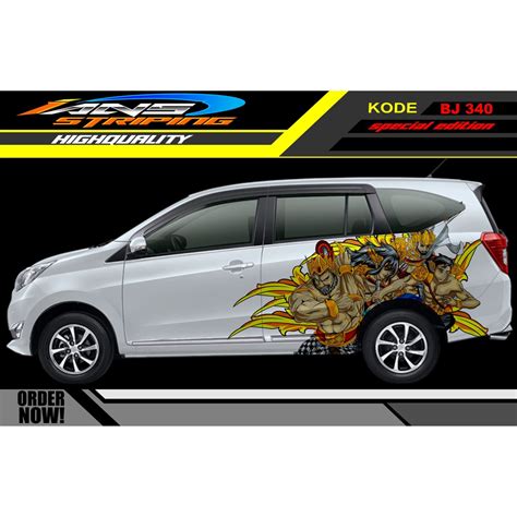 Stiker Mobil Calya