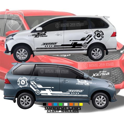 Stiker Mobil Xenia