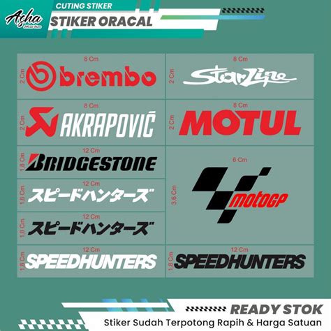 Stiker Modif Motor