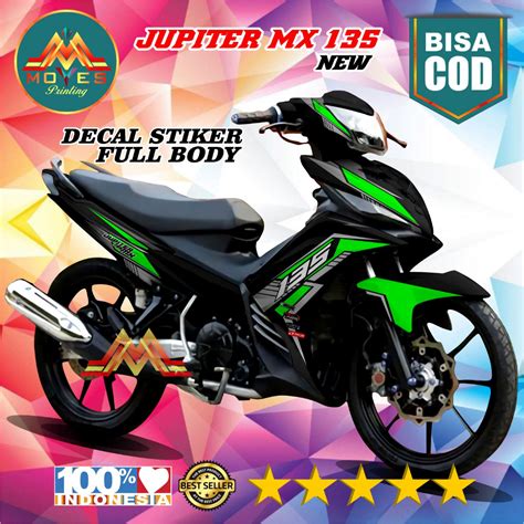 Stiker Motor Jupiter Mx