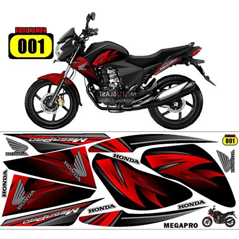 Stiker Motor Megapro