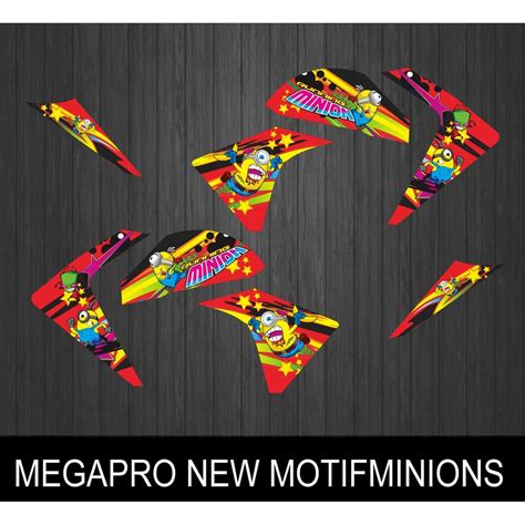 Stiker Motor Minion