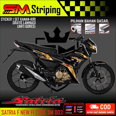 Stiker Motor Satria