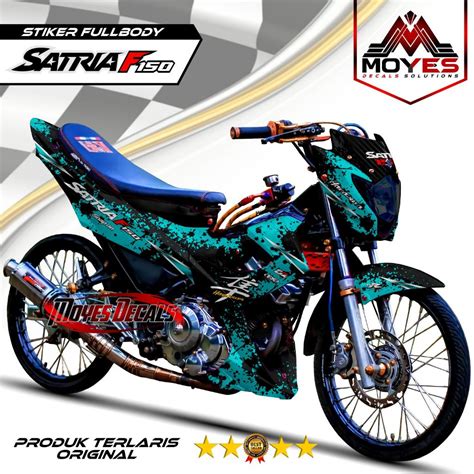 Stiker Motor Satria Fu