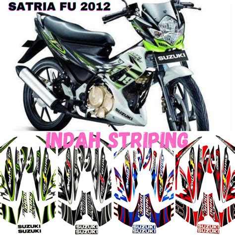 Stiker Motor Satria Fu 2012
