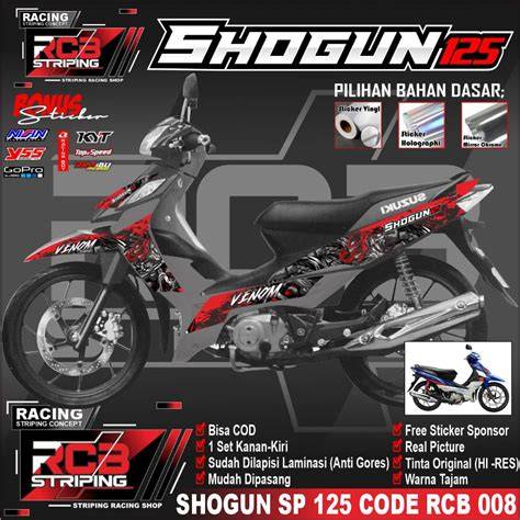 Stiker Motor Shogun