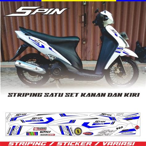 Stiker Motor Spin