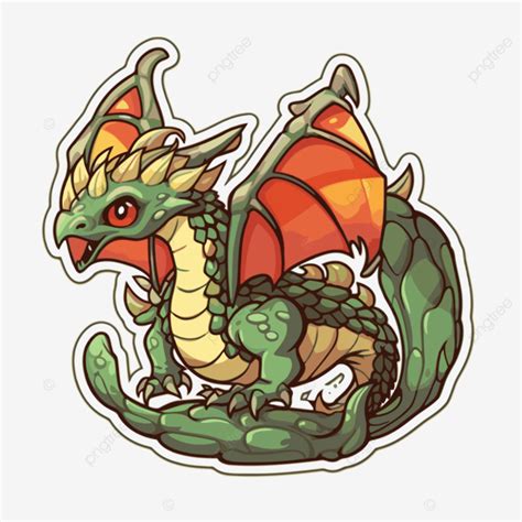 Stiker Naga