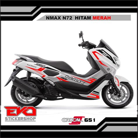 Stiker Nmax Putih