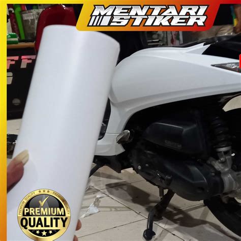 Stiker Putih Motor