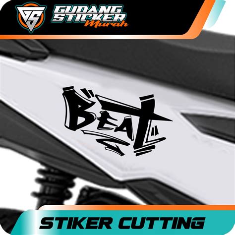 Stiker Sepeda Motor Beat