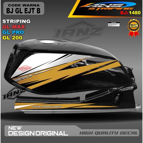 Stiker Striping Motor