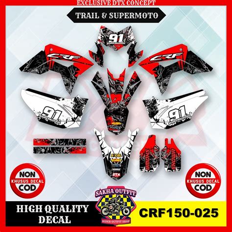 Stiker Trail Crf