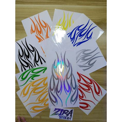 Stiker Tribal Motor