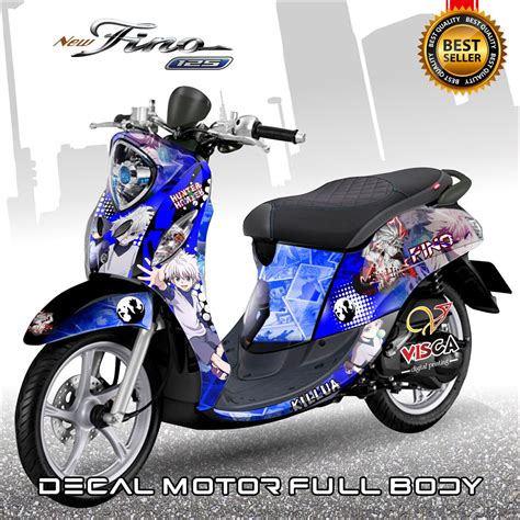Stiker Variasi Motor Fino