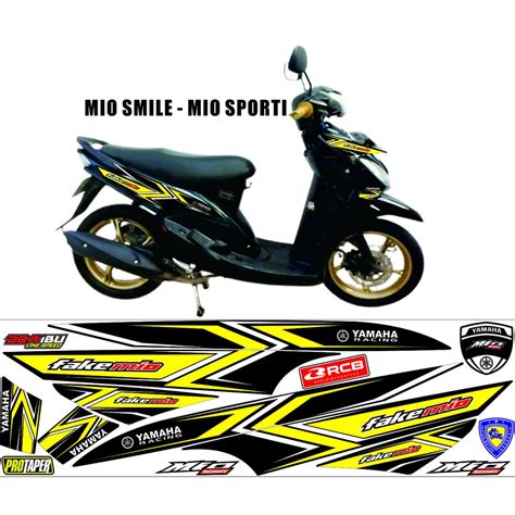 Stiker Variasi Motor Mio