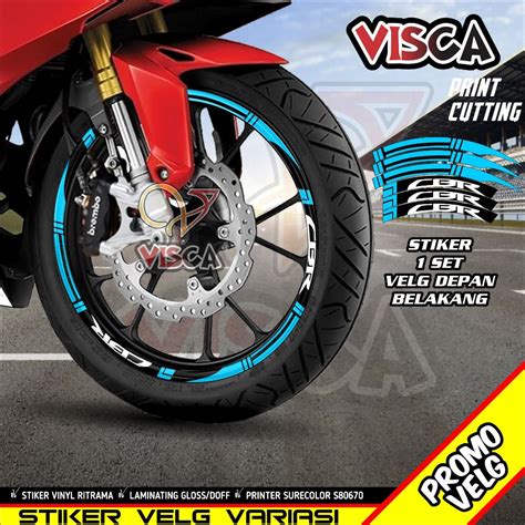 Stiker Velg Motor Cbr
