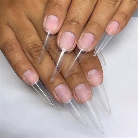 Stiletto Nails Clear: The Latest Trend In Nail Art