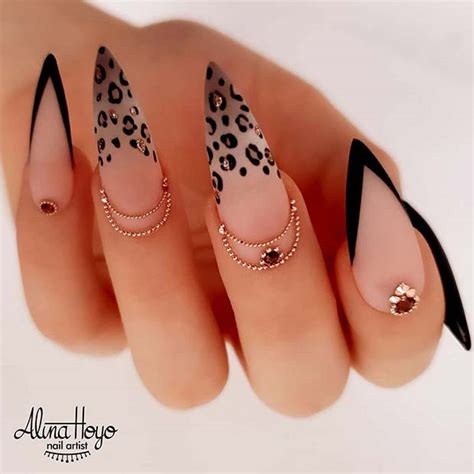 Stiletto Nails Leopard: The Hottest Nail Trend Of 2023