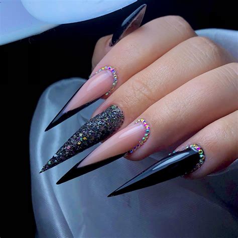 Stiletto Nails With Charms: A Trend That Will Elevate Your Style Game