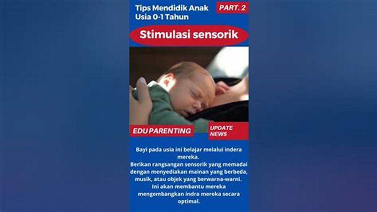 Stimulasi Sensorik, Resep