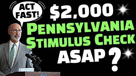 Stimulus Check 2022 In Pa