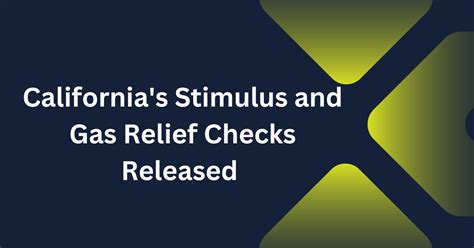 Stimulus For Gas California