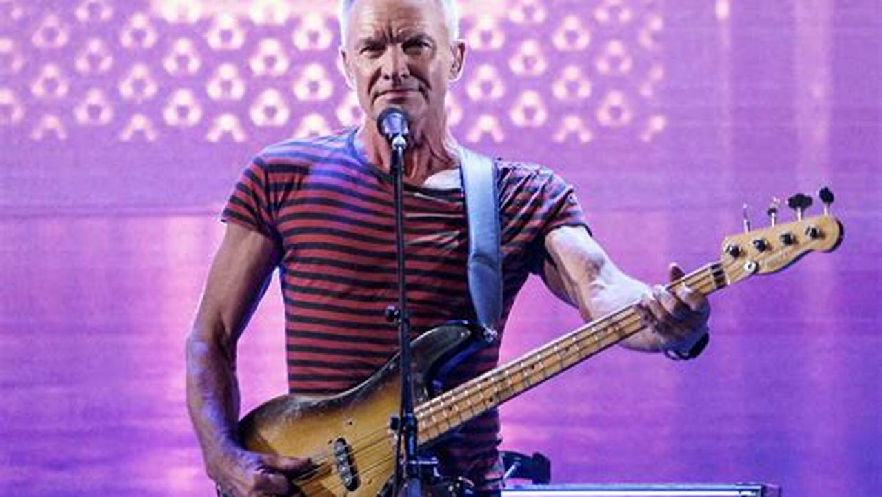Sting Concert 2024 France